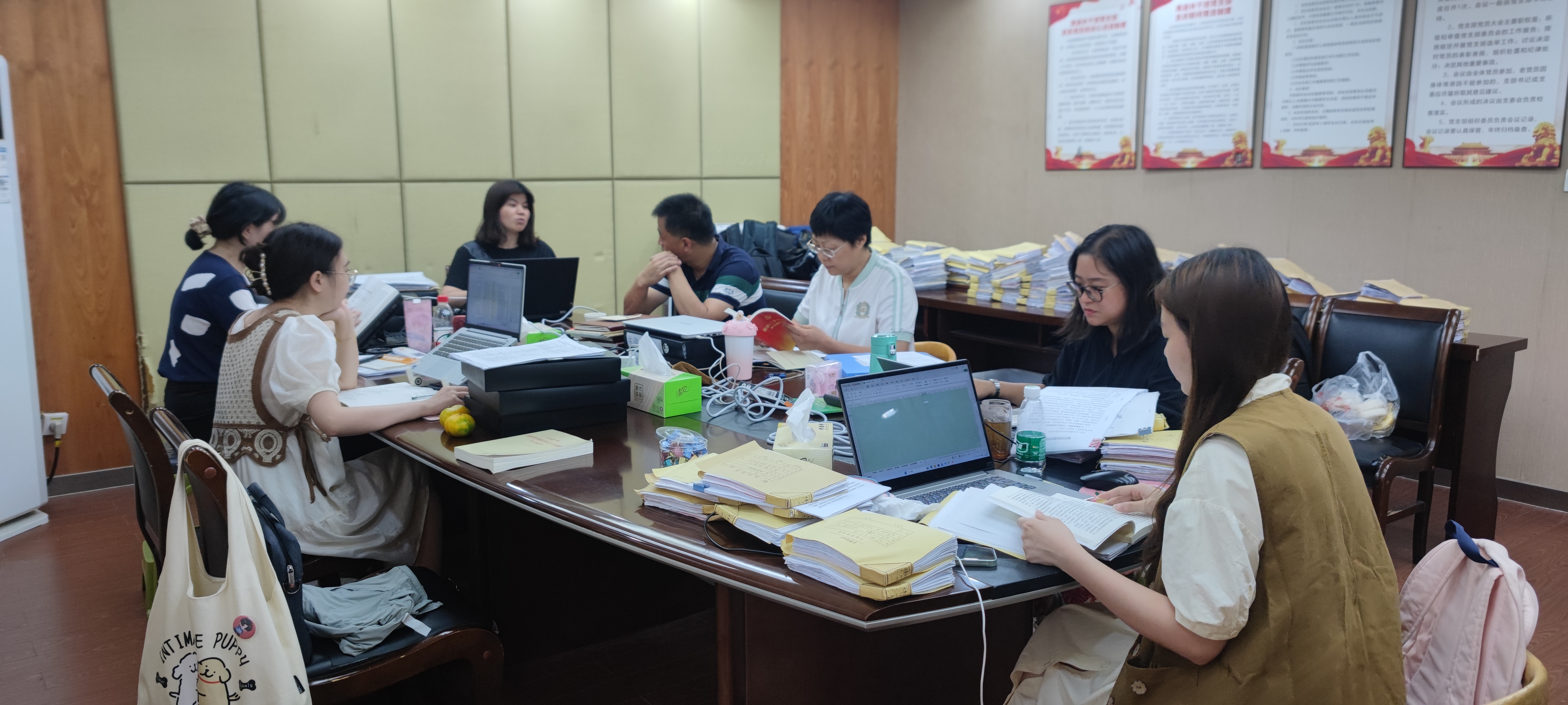 秦淮审计细化现场管理提升审计工作质效